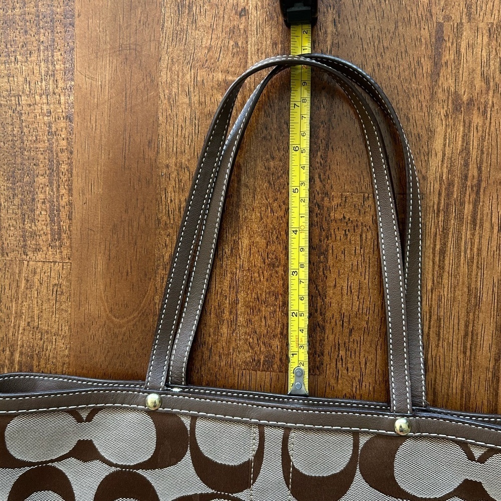 Coach, Y2K shoulder bag, red and brown​​​​ - Picture 4 of 12